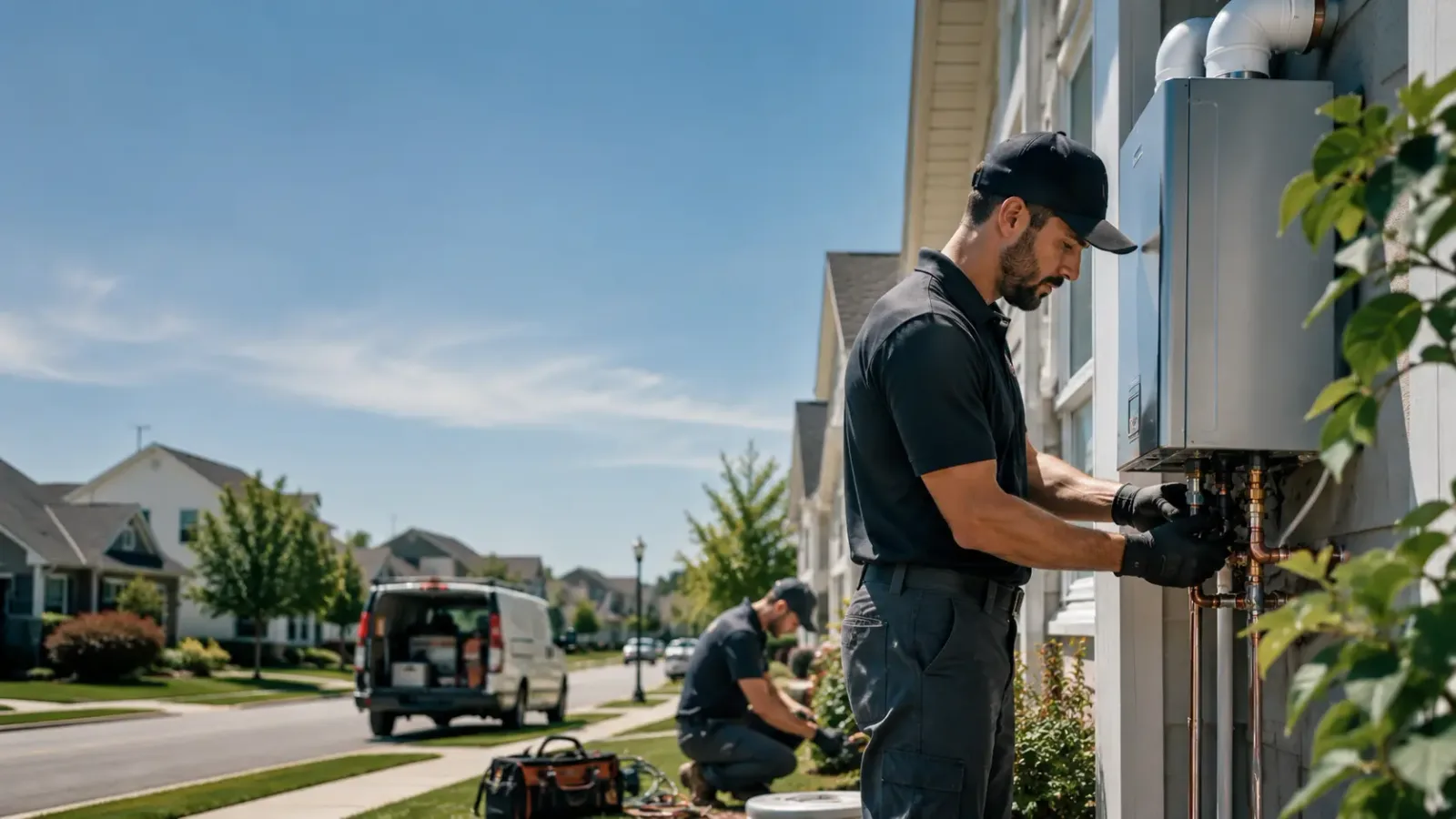 Tankless Water Heater Installation in Myra, TX